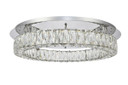 Flush Mounts Glass Down by Elegant Lighting ( 173 | 3503F26C Monroe ) 