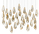 Large Chandeliers Glass Shade by Currey and Company ( 142 | 9000-0707 Glace Collection ) 