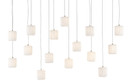 Large Chandeliers Glass Shade by Currey and Company ( 142 | 9000-0713 Dove Collection ) 