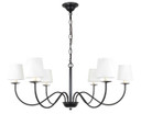 Large Chandeliers Candle by Elegant Lighting ( 173 | LD6103D37BK Eclipse ) 