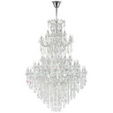 Large Chandeliers Candle by CWI Lighting ( 401 | 8318P70C-84 (Clear)-A Maria Theresa ) 