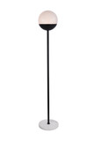 Lamps Floor by Elegant Lighting ( 173 | LD6146BK Eclipse ) 