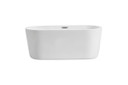 Plumbing Bath Tubs/Showers by Elegant Lighting ( 173 | BT10659GW Odette ) 