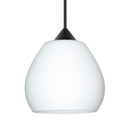 Mini Pendants Glass Down by Besa ( 74 | X-560507-BK Besa Tay Tay Pendant ) 