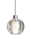 Multi-Systems Low Voltage Pendants by Besa ( 74 | XP-BOCA5BB-SN Boca 5 ) 