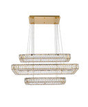 Linear/Island Ring/Halo by Elegant Lighting ( 173 | 3504G42L3G Monroe ) 