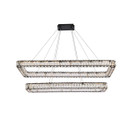 Linear/Island Ring/Halo by Elegant Lighting ( 173 | 3504G50L2BK Monroe ) 