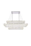 Linear/Island Ring/Halo by Elegant Lighting ( 173 | 3504G50L3C Monroe ) 