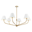 Large Chandeliers Candle by Crystorama ( 60 | XAV-B9319-VG-WH Xavier ) 