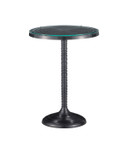 Furniture Accent Tables by Currey and Company ( 142 | 4000-0202 Erno Black Accent Table ) 