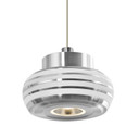 Multi-Systems Low Voltage Pendants by Besa ( 74 | XP-FLOW00-FRFR-LED-SN Besa Flower Pendant ) 