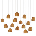 Linear/Island Multi-port/Cascade by Currey and Company ( 142 | 9000-1002 Beehive Collection ) 