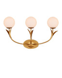 Sconces Triple Glass by Currey and Company ( 142 | 5000-0261 Rossville Collection ) 
