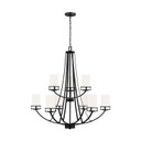Mid. Chandeliers Glass Up by Generation Lighting ( 1 | 3121609-112 Robie ) 