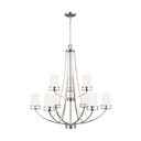 Mid. Chandeliers Glass Up by Generation Lighting ( 1 | 3121609-962 Robie ) 