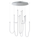 Mid. Chandeliers Multi-Port/Cascade by ET2 ( 86 | E24988-PC Soleil ) 