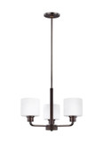 Mini Chandeliers Glass Shade by Generation Lighting ( 1 | 3128803-710 Canfield ) 