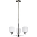 Mini Chandeliers Glass Shade by Generation Lighting ( 1 | 3128803EN3-962 Canfield ) 