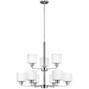 Mid. Chandeliers Glass Up by Generation Lighting ( 1 | 3128809EN3-962 Canfield ) 