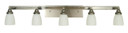 Bathroom Fixtures Five+Lights by Framburg ( 8 | 4785 SP/PN Mercer ) 
