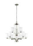 Mid. Chandeliers Glass Up by Generation Lighting ( 1 | 3128909-962 Franport ) 