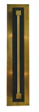 Sconces Pocket by Framburg ( 8 | 4802 AB/MBLACK Louvre ) 