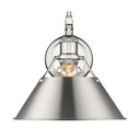 Sconces Directional/Cylinder by Golden ( 62 | 3306-1W CH-PW Orwell ) 