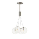 Mini Chandeliers Glass Shade by ET2 ( 86 | E25084-18SN Burst ) 