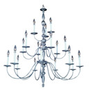 Large Chandeliers Candle by Framburg ( 8 | 7918 SP Jamestown ) 