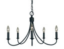 Mid. Chandeliers Candle by Framburg ( 8 | 1001 MBLACK Maisonette ) 