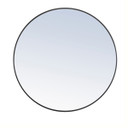 Mirrors Oval/Round by Elegant Lighting ( 173 | MR4044BK Eternity ) 