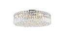 Flush Mounts Drum Shade by Elegant Lighting ( 173 | V2030F20C/RC Maxime ) 