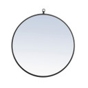 Mirrors Oval/Round by Elegant Lighting ( 173 | MR4051BK Rowan ) 