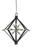 Mid. Chandeliers Candle by Framburg ( 8 | 4818 PN/MBLACK Axis ) 