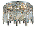 Flush Mounts Drum Shade by Elegant Lighting ( 173 | V2031F12C/RC Maxime ) 