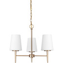 Mini Chandeliers Glass Shade by Generation Lighting ( 1 | 3140403EN3-848 Driscoll ) 