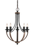 Mid. Chandeliers Candle by Generation Lighting ( 1 | 3280405EN-846 Corbeille ) 
