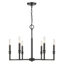 Mid. Chandeliers Candle by Golden ( 62 | 8209-6 BLK Ellyn ) 