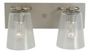 Bathroom Fixtures Two Lights by Framburg ( 8 | 4852 SP/PN/CS Mercer ) 