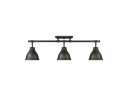 Semi-Flush Mts. Directional by Golden ( 62 | 3602-3SF BLK-RBZ Duncan ) 