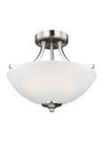 Semi-Flush Mts. Bowl Style by Generation Lighting ( 1 | 7716502-962 Geary ) 