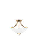 Semi-Flush Mts. Bowl Style by Generation Lighting ( 1 | 7716502EN3-848 Geary ) 