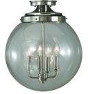 Flush Mounts Bowl Style by Framburg ( 8 | 1058 PS Moderne ) 