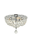 Flush Mounts Bowl Style by Elegant Lighting ( 173 | V2528F12C/RC Tranquil ) 