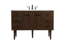 Plumbing Bath Chests/Vanities by Elegant Lighting ( 173 | VF48048MWT Cyrus ) 