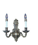 Sconces Double Candle by Framburg ( 8 | 8702 FB Napoleonic ) 