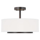 Semi-Flush Mts. Drum Shade by Generation Lighting ( 1 | 7728002-710 Nance ) 