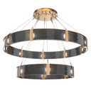 Large Chandeliers Ring/Halo by Hammerton Studio ( 404 | CHB0042-2C-NB-SG-CA1-L1 Parallel ) 