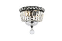 Flush Mounts Bowl Style by Elegant Lighting ( 173 | V2528F8BK/RC Tranquil ) 