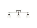 Semi-Flush Mts. Directional by Golden ( 62 | 3602-3SF RBZ-WH Duncan ) 